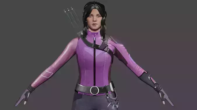 Kate Bishop 3D Model