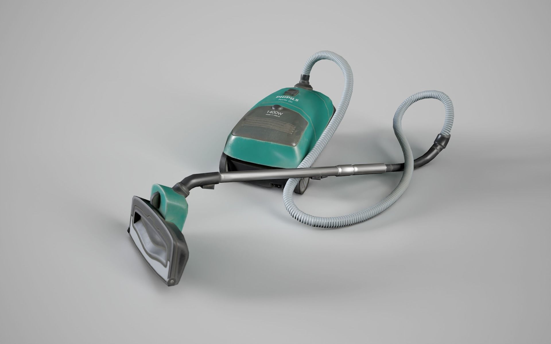 Vacuum Cleaner Low-poly 3D model_12