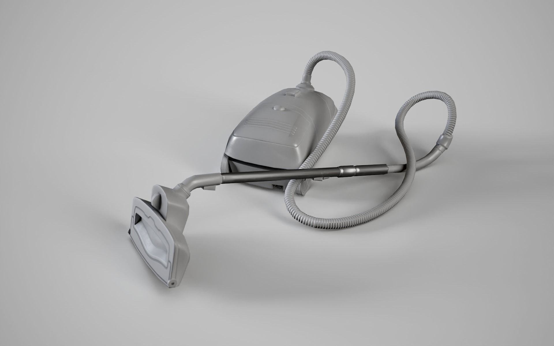 Vacuum Cleaner Low-poly 3D model_14