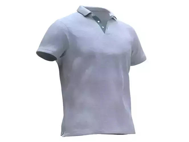 Shirt Low-poly 3D model
