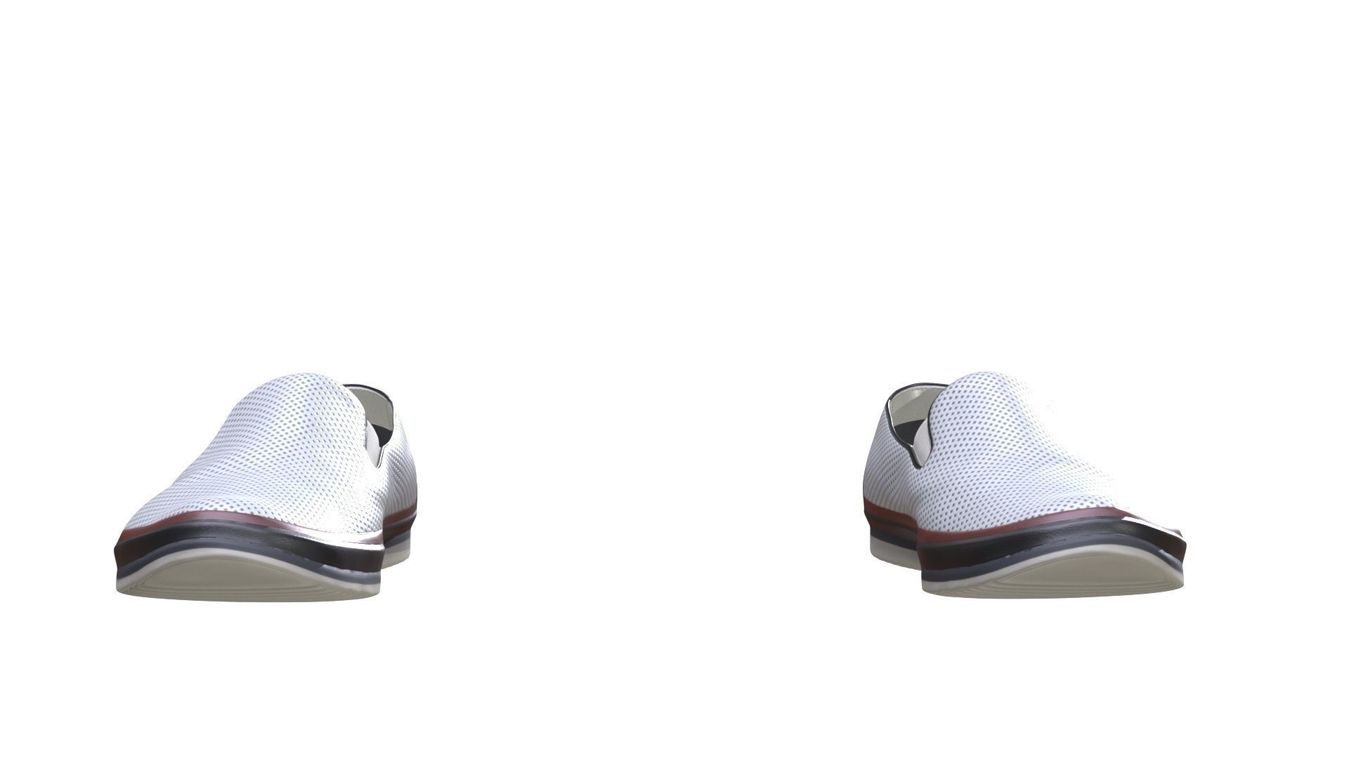 Shoes Low-poly 3D model_6