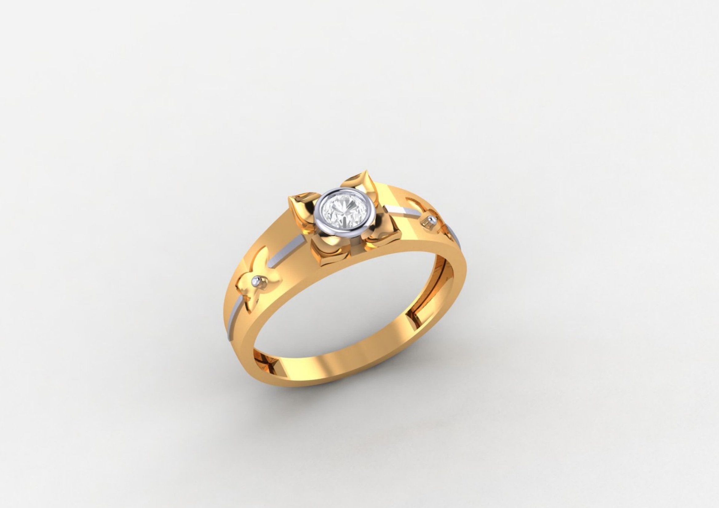GENTS RING PLAIN BULK PCK 65 3D print model_66