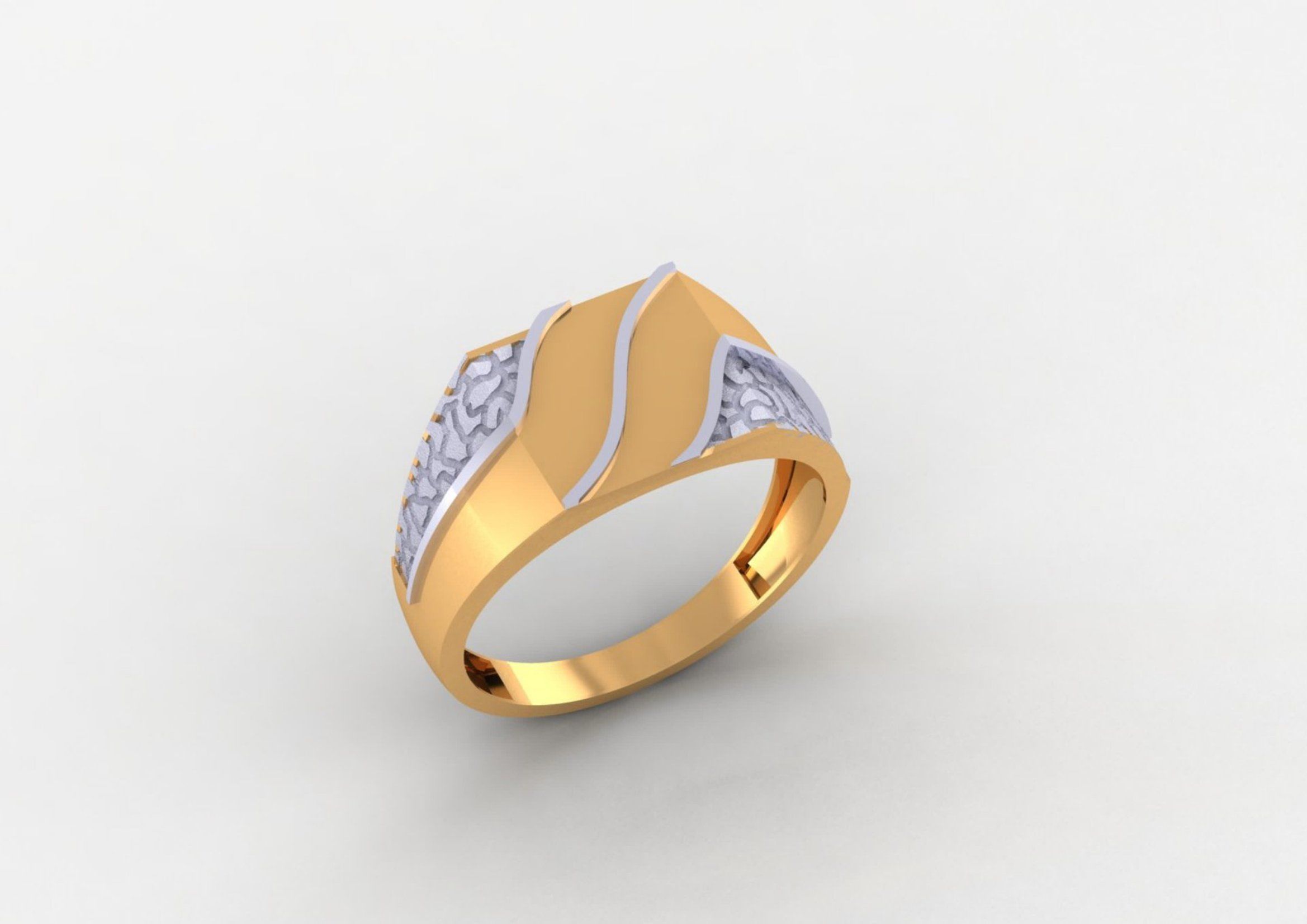 GENTS RING PLAIN BULK PCK 65 3D print model_56