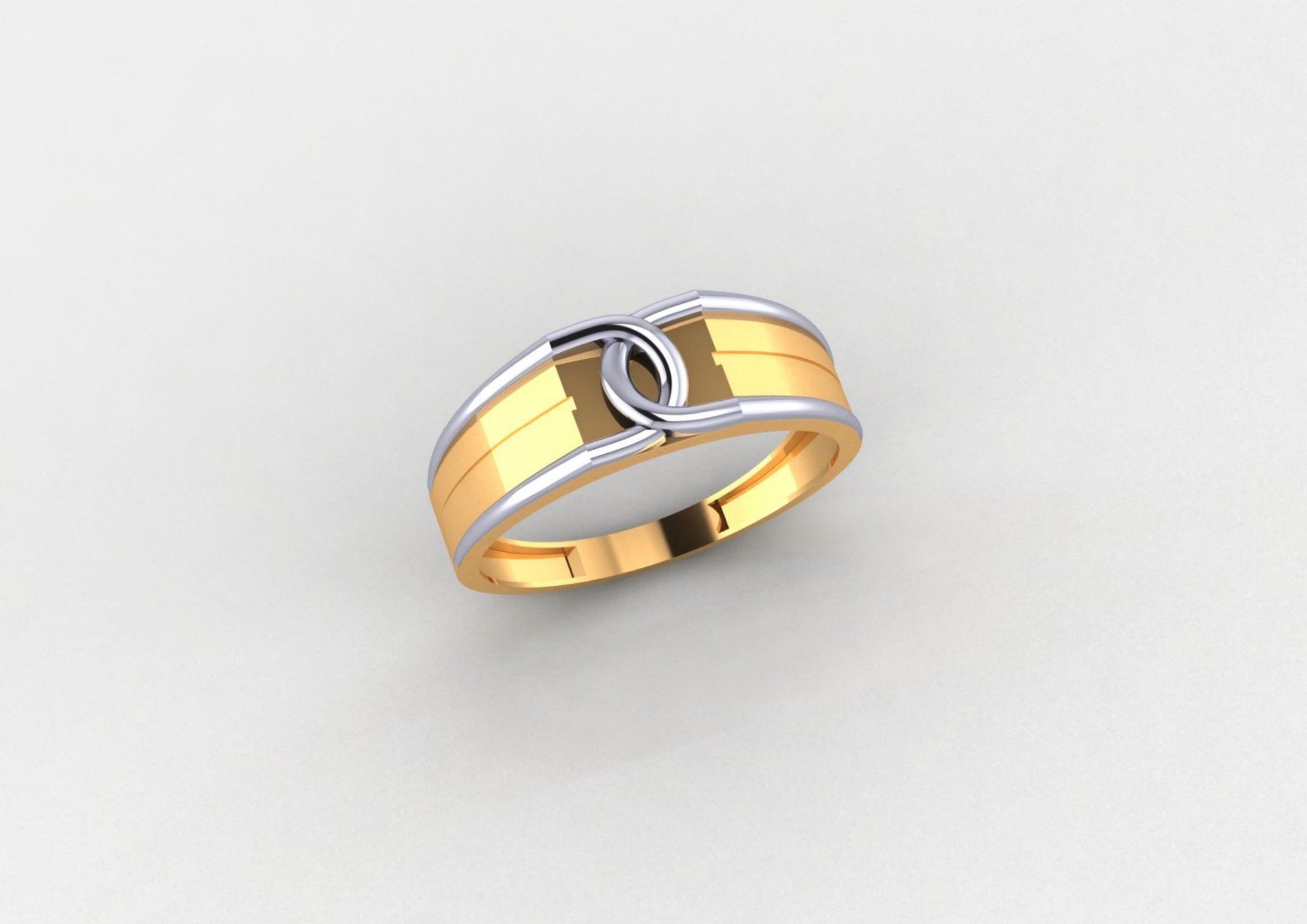 GENTS RING PLAIN BULK PCK 65 3D print model_16