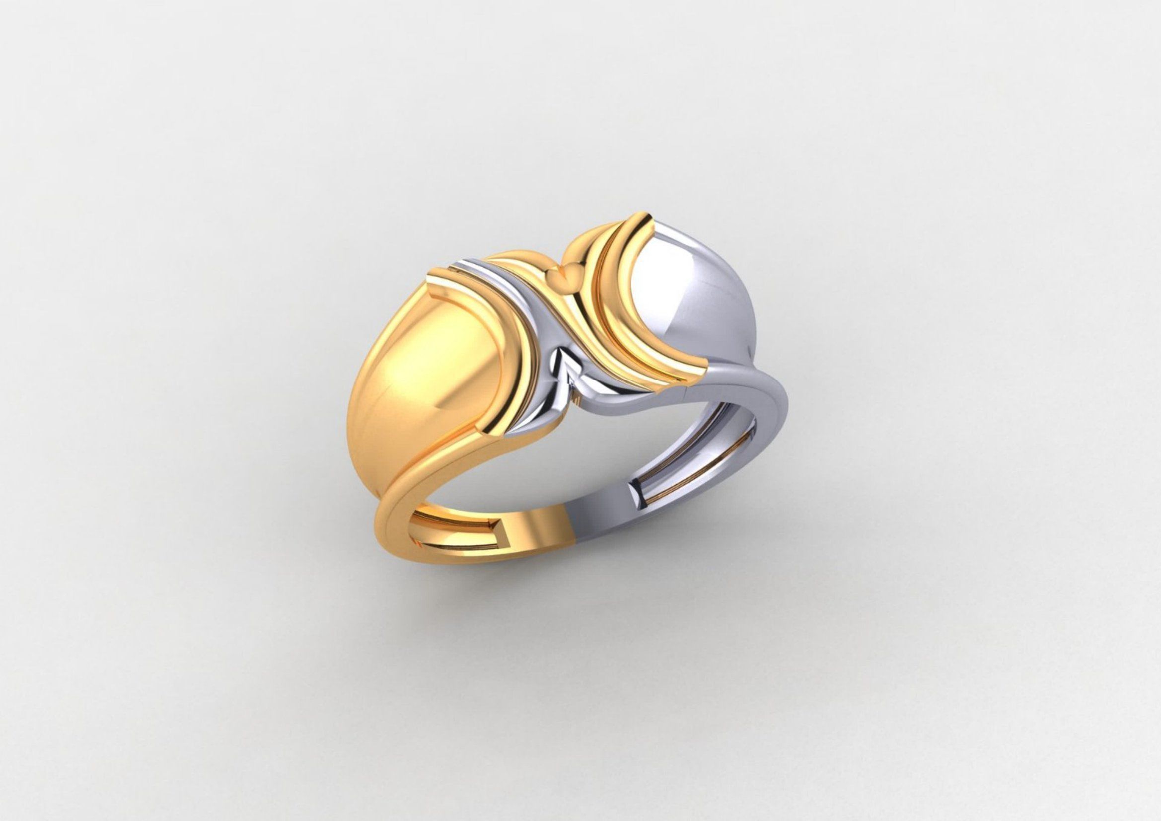 GENTS RING PLAIN BULK PCK 65 3D print model_18