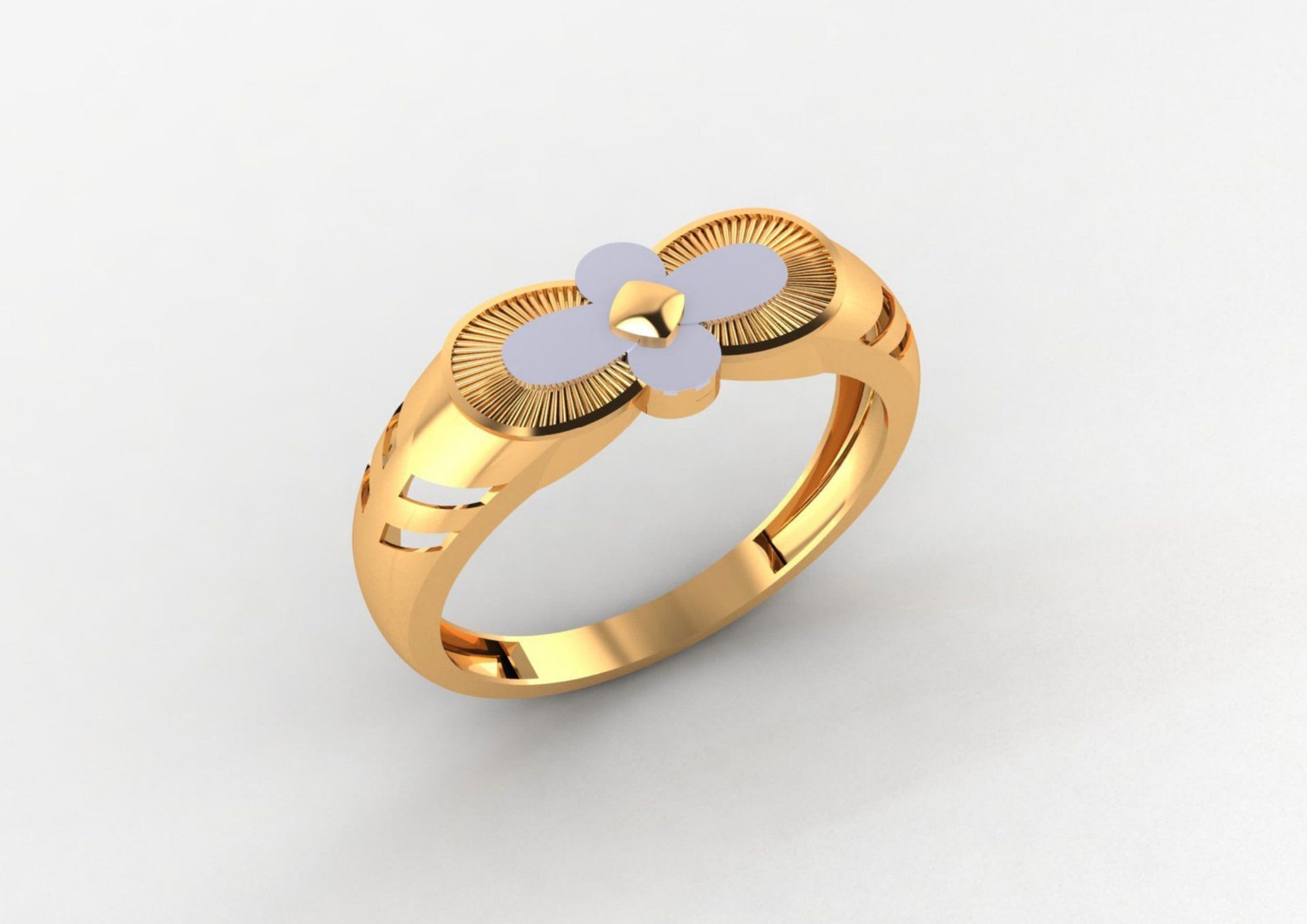 GENTS RING PLAIN BULK PCK 65 3D print model_33