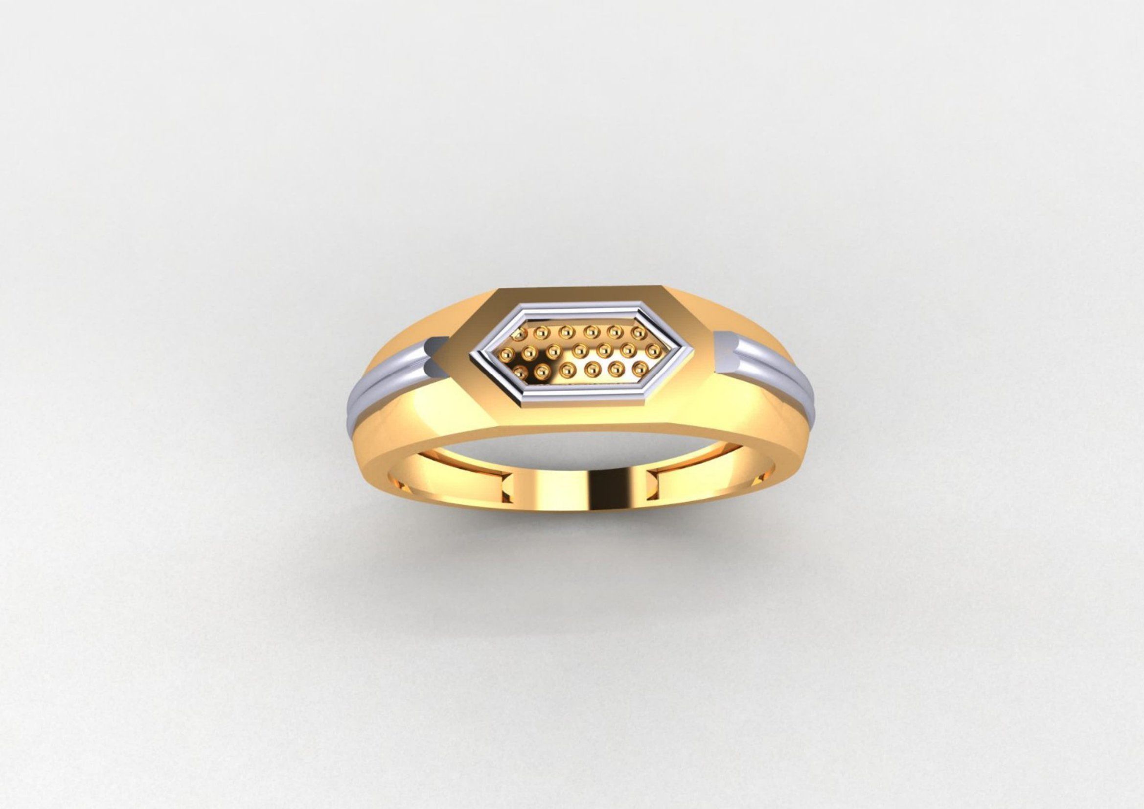 GENTS RING PLAIN BULK PCK 65 3D print model_25