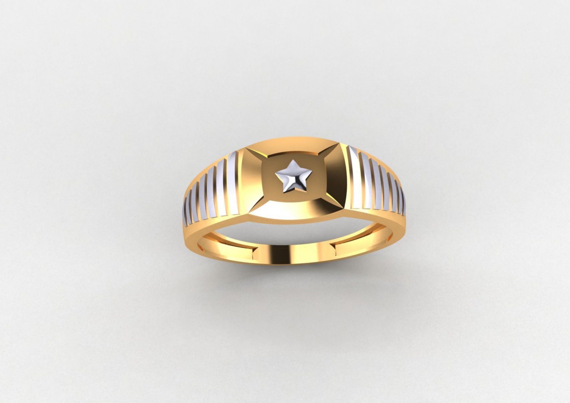 GENTS RING PLAIN BULK PCK 65 3D print model_13
