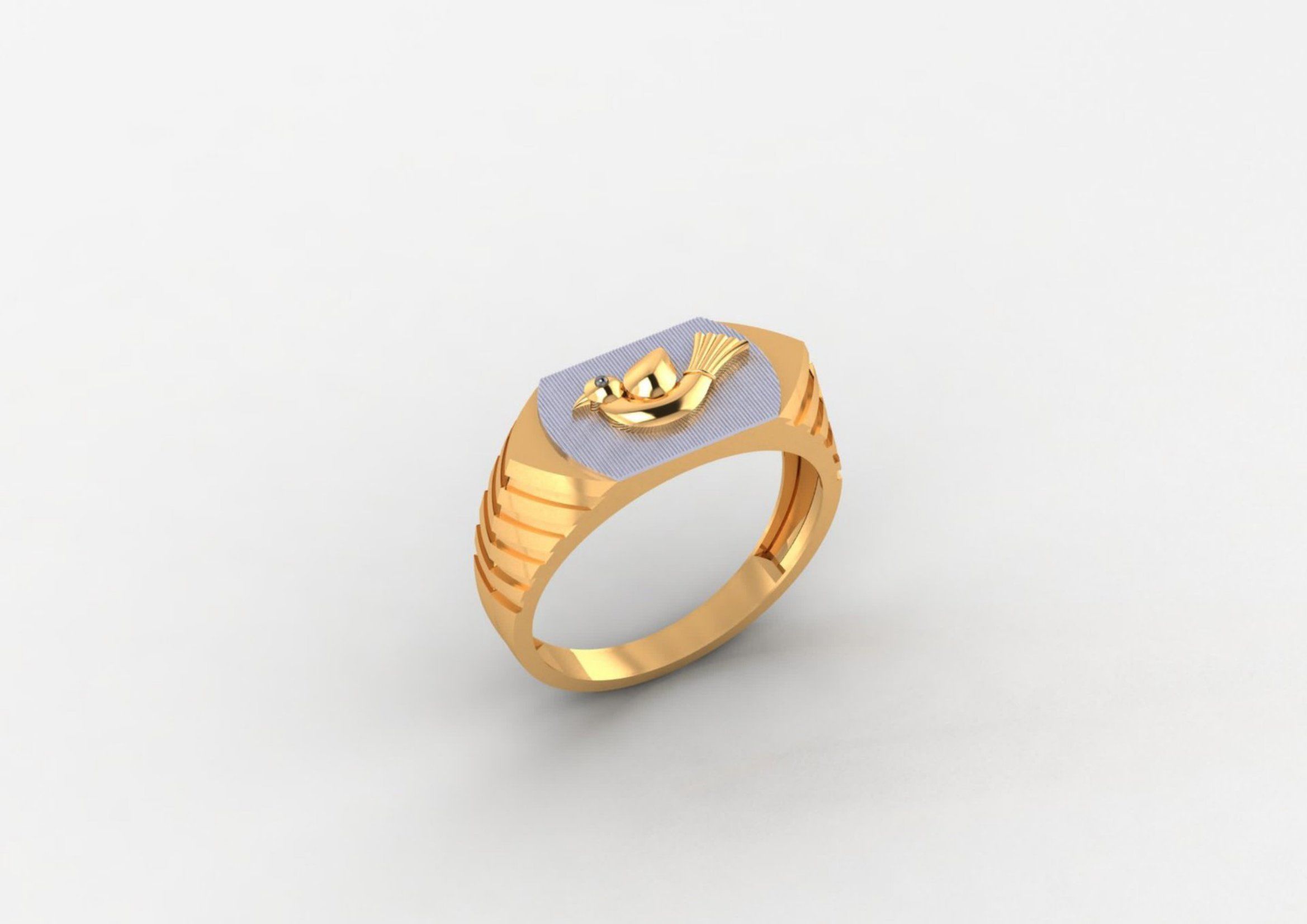 GENTS RING PLAIN BULK PCK 65 3D print model_49