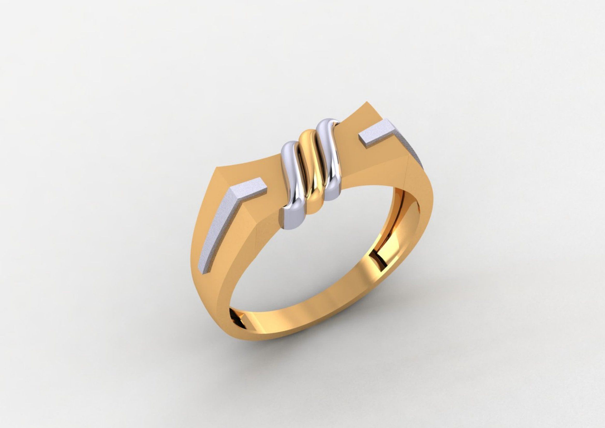 GENTS RING PLAIN BULK PCK 65 3D print model_40