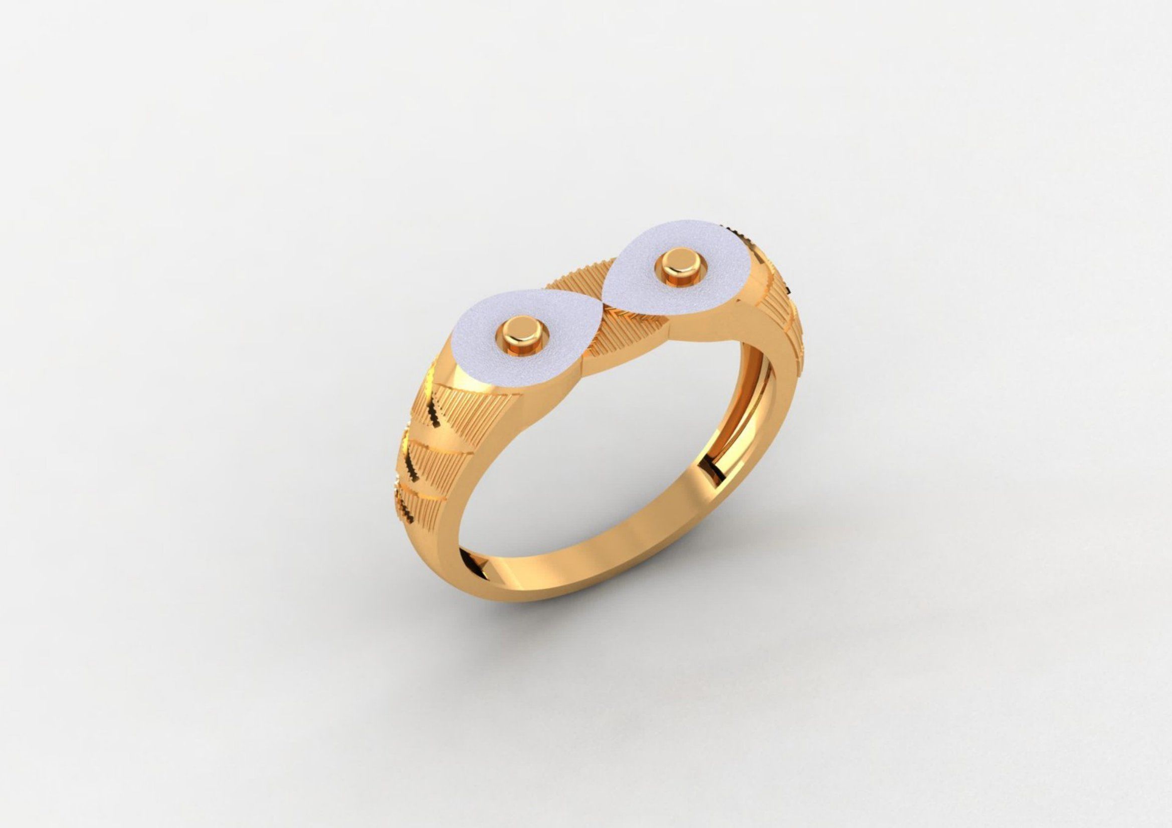 GENTS RING PLAIN BULK PCK 65 3D print model_41