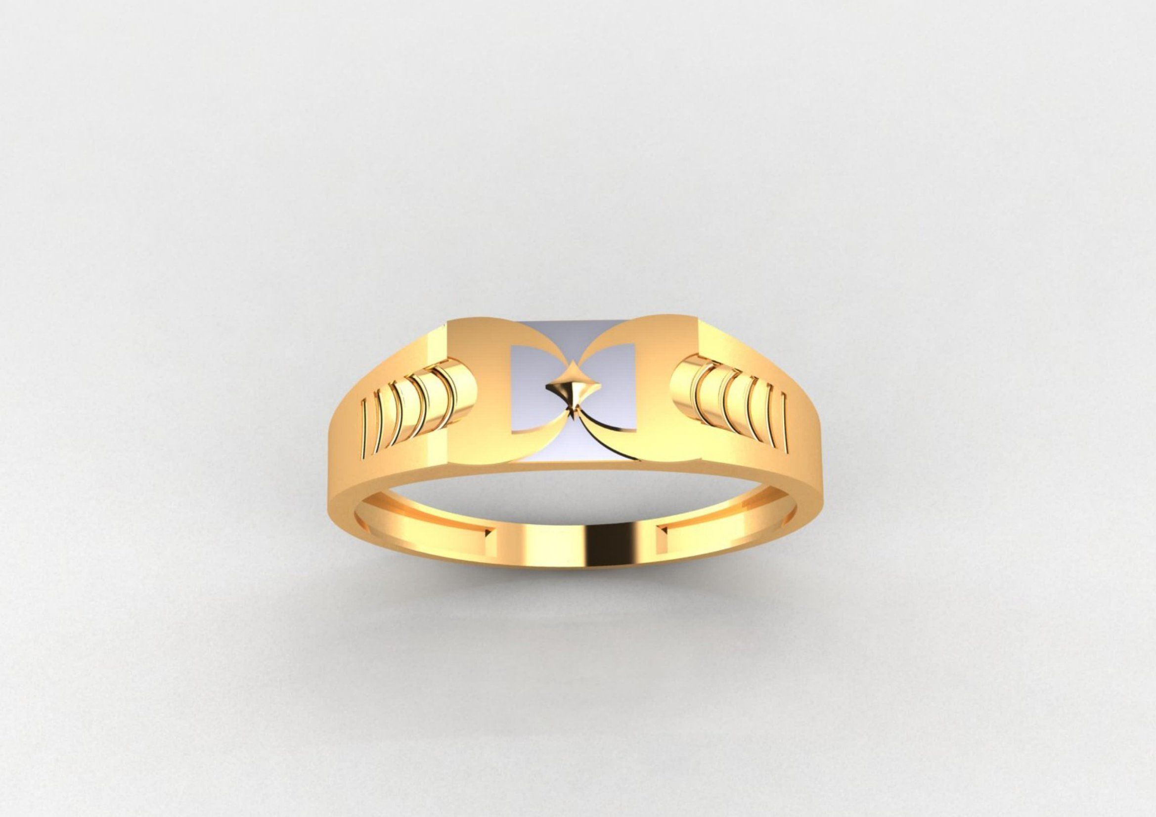 GENTS RING PLAIN BULK PCK 65 3D print model_27