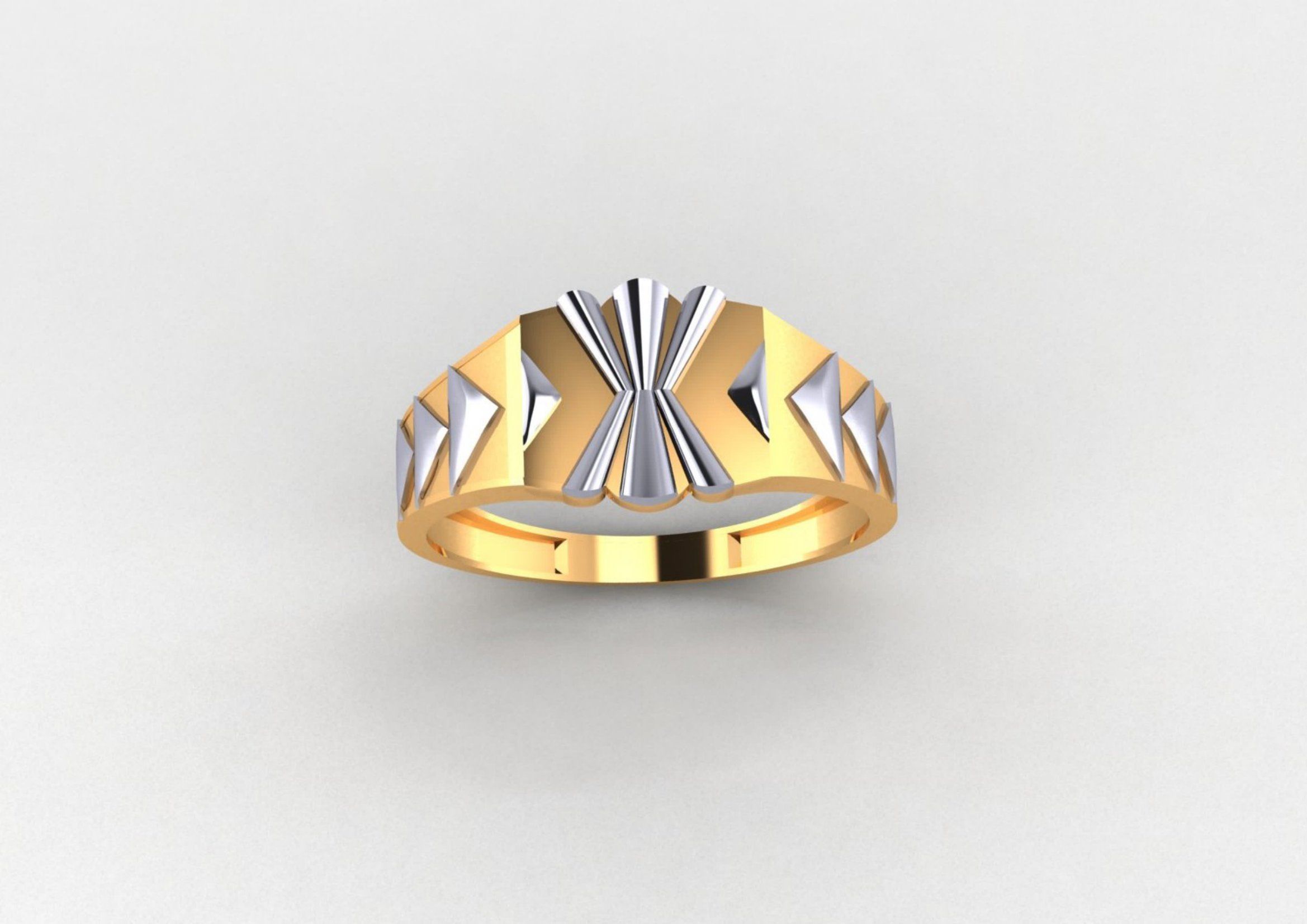 GENTS RING PLAIN BULK PCK 65 3D print model_11