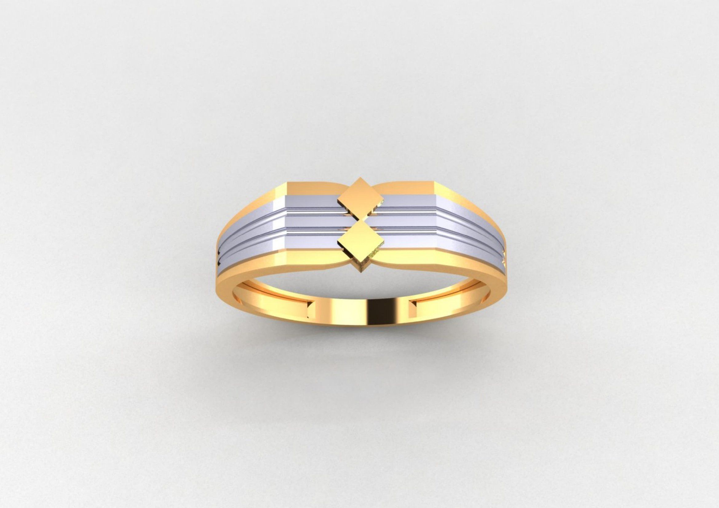 GENTS RING PLAIN BULK PCK 65 3D print model_29