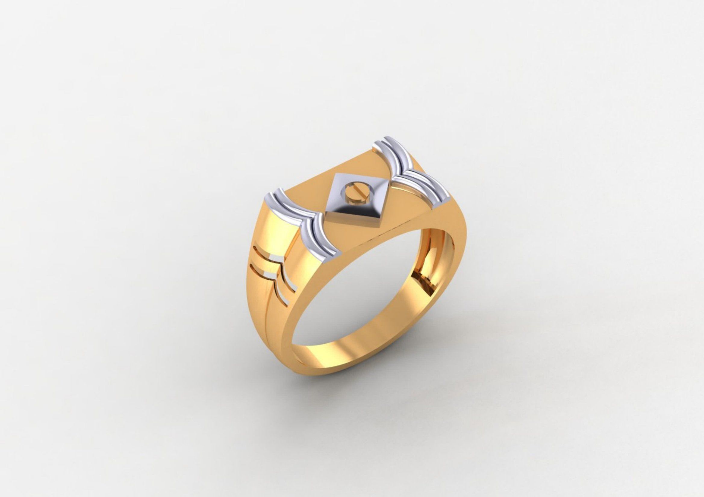 GENTS RING PLAIN BULK PCK 65 3D print model_46
