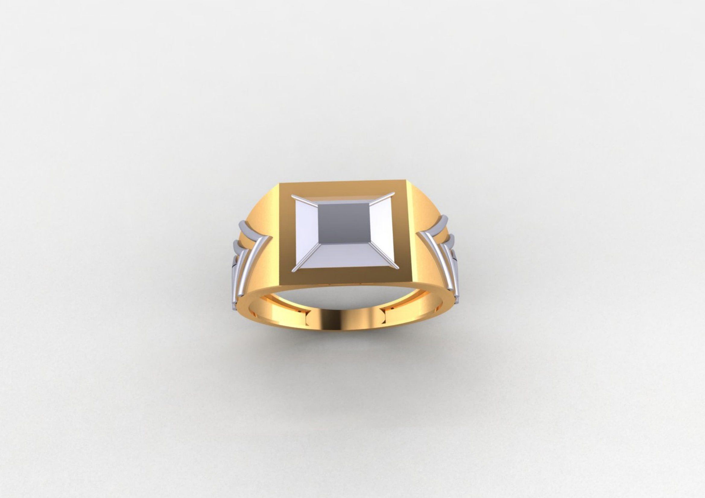 GENTS RING PLAIN BULK PCK 65 3D print model_7