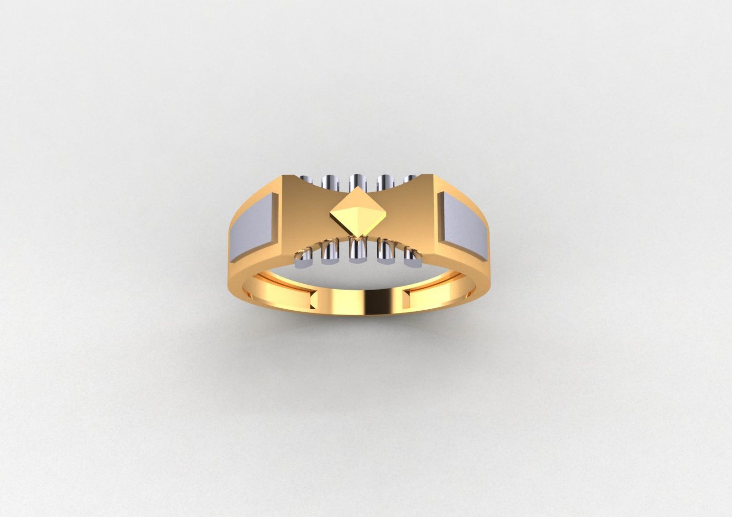 GENTS RING PLAIN BULK PCK 65 3D print model_22