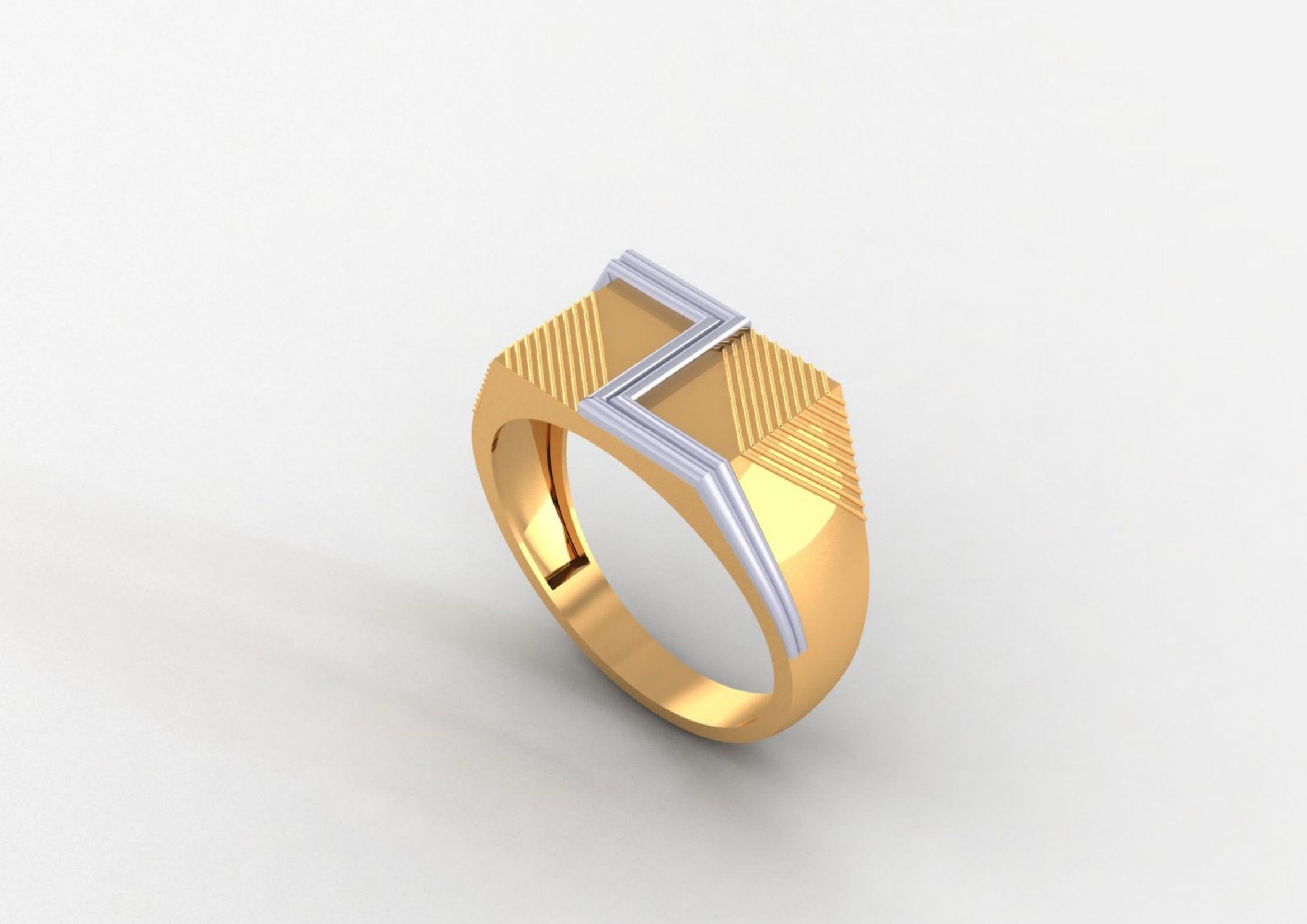 GENTS RING PLAIN BULK PCK 65 3D print model_44
