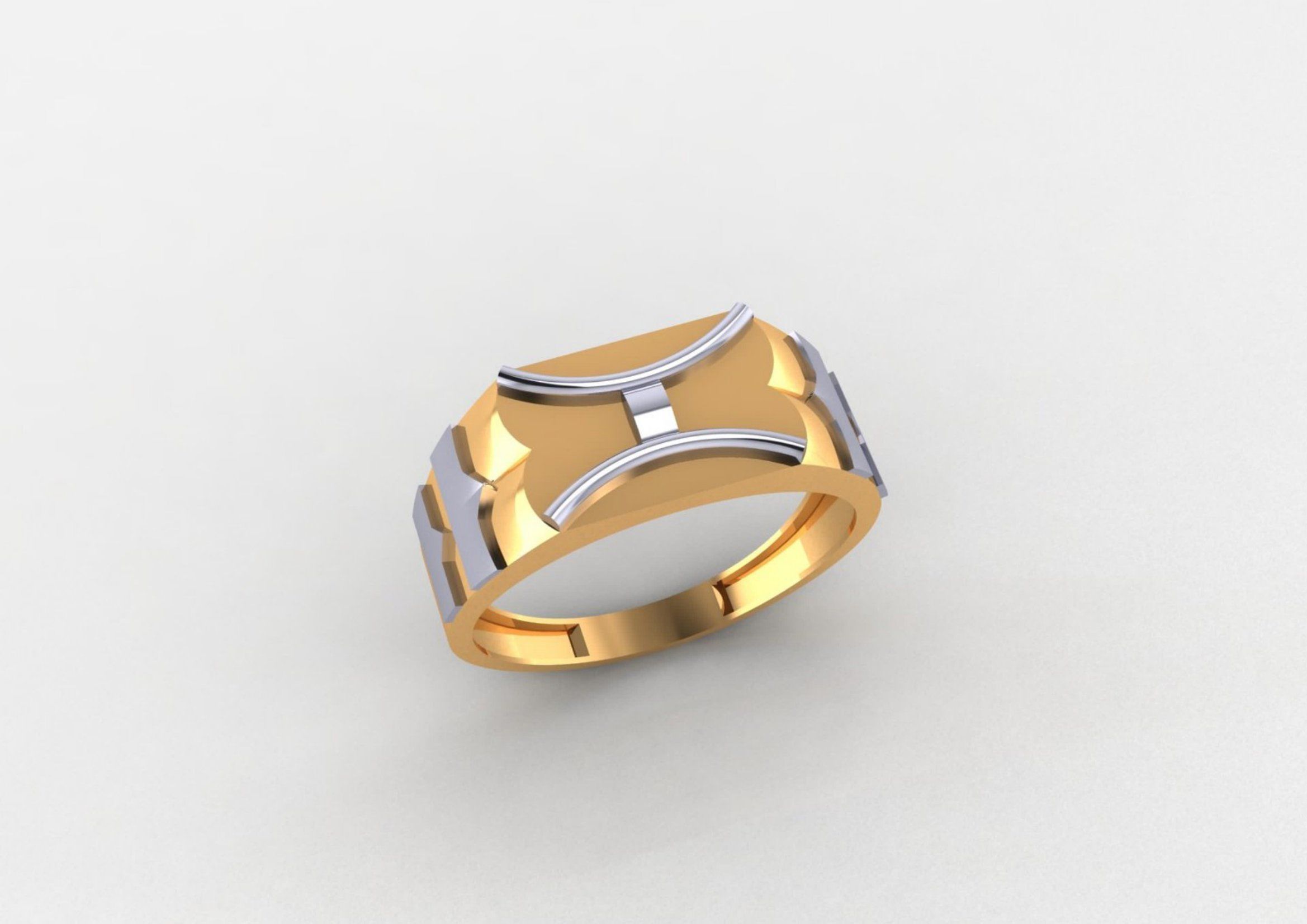 GENTS RING PLAIN BULK PCK 65 3D print model_21