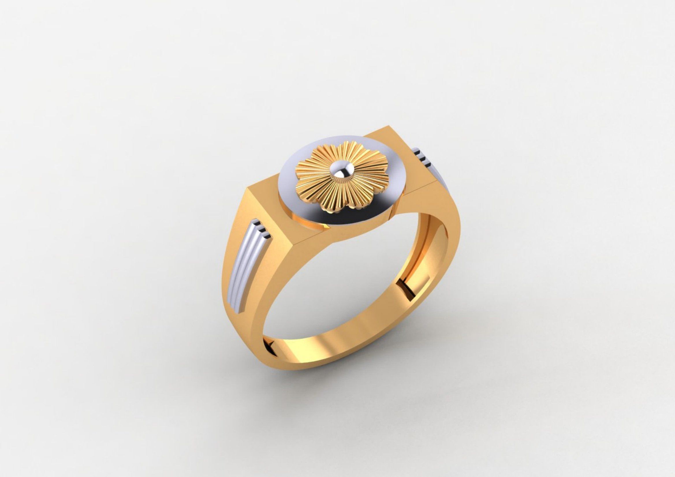 GENTS RING PLAIN BULK PCK 65 3D print model_43
