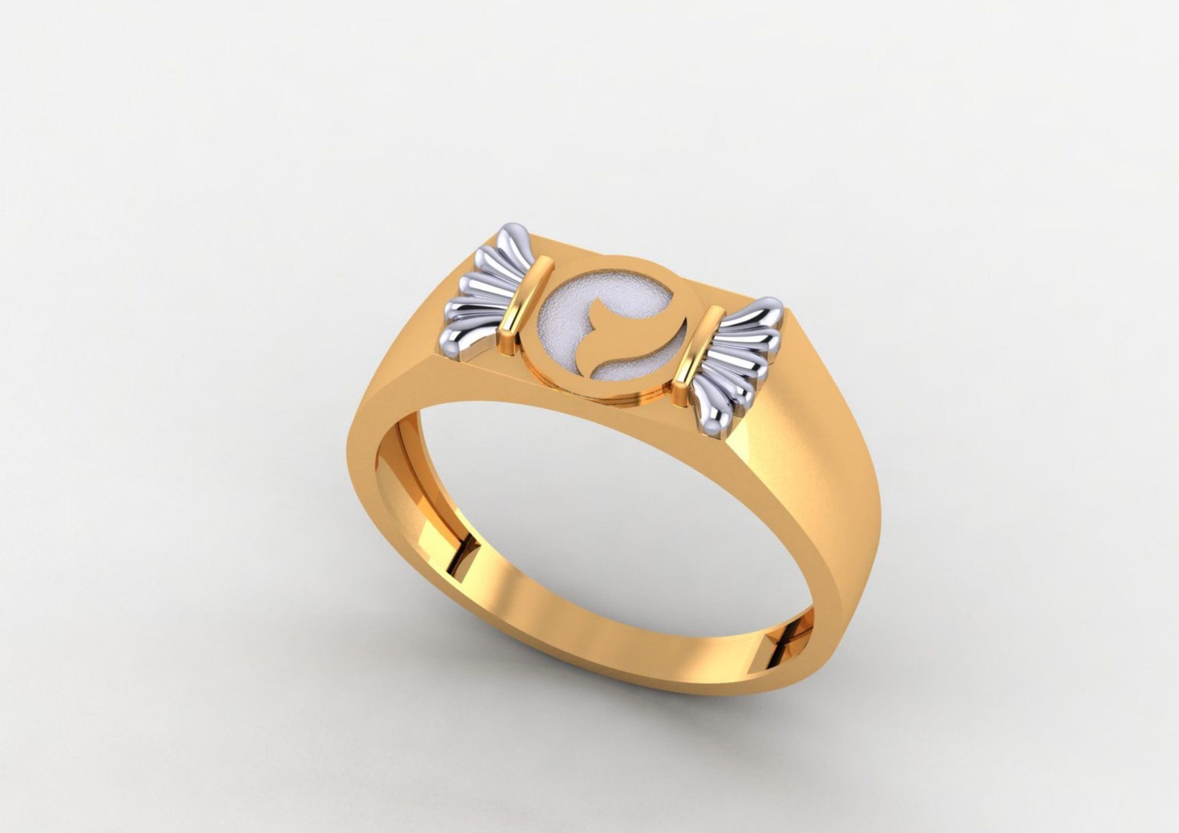 GENTS RING PLAIN BULK PCK 65 3D print model_35