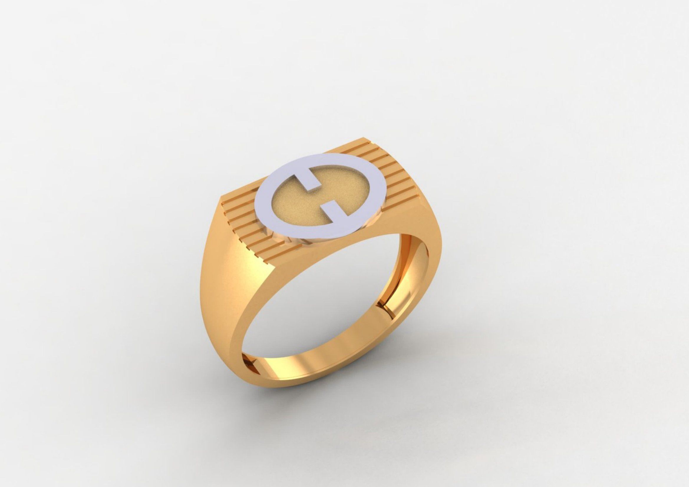 GENTS RING PLAIN BULK PCK 65 3D print model_63