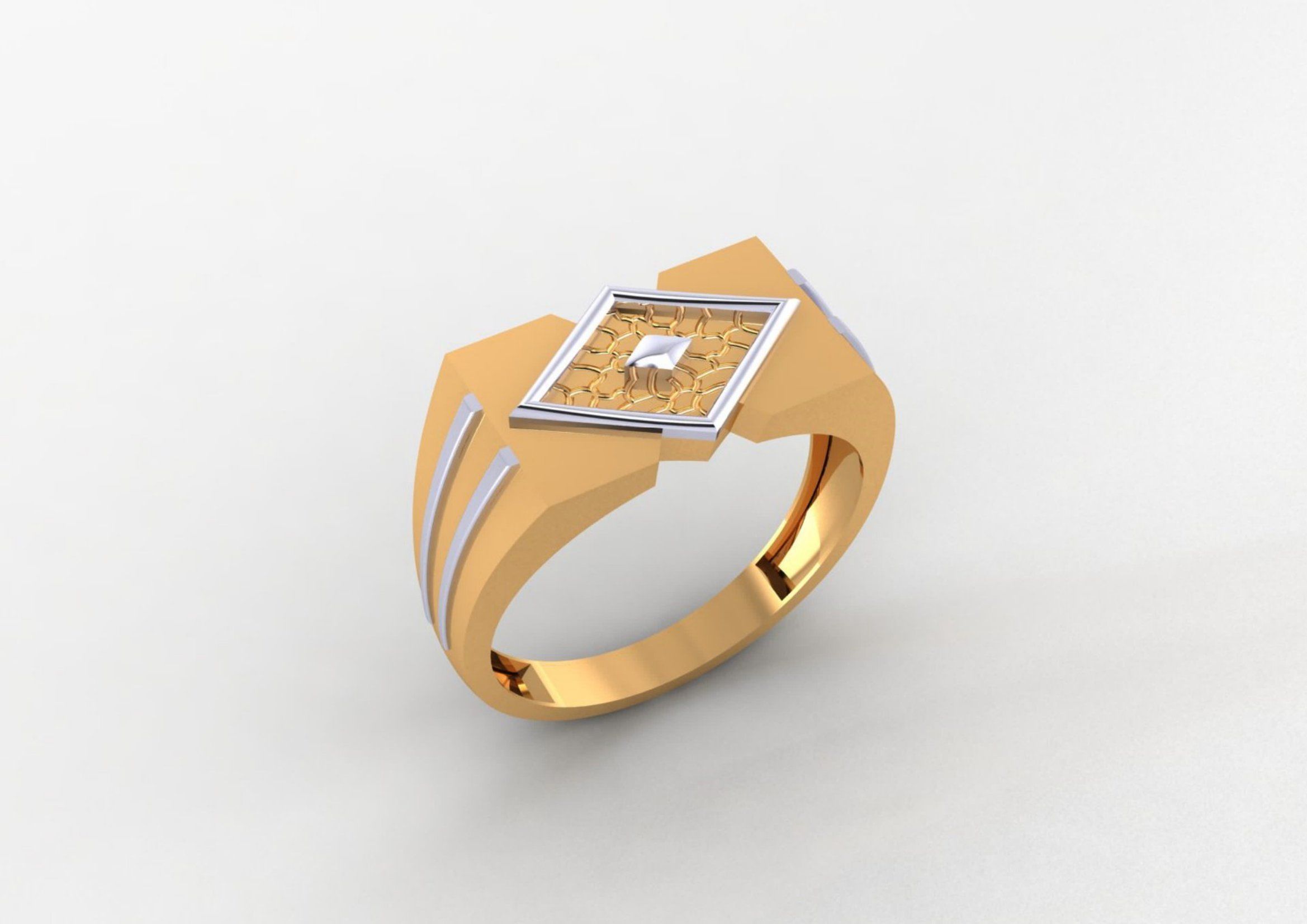 GENTS RING PLAIN BULK PCK 65 3D print model_57