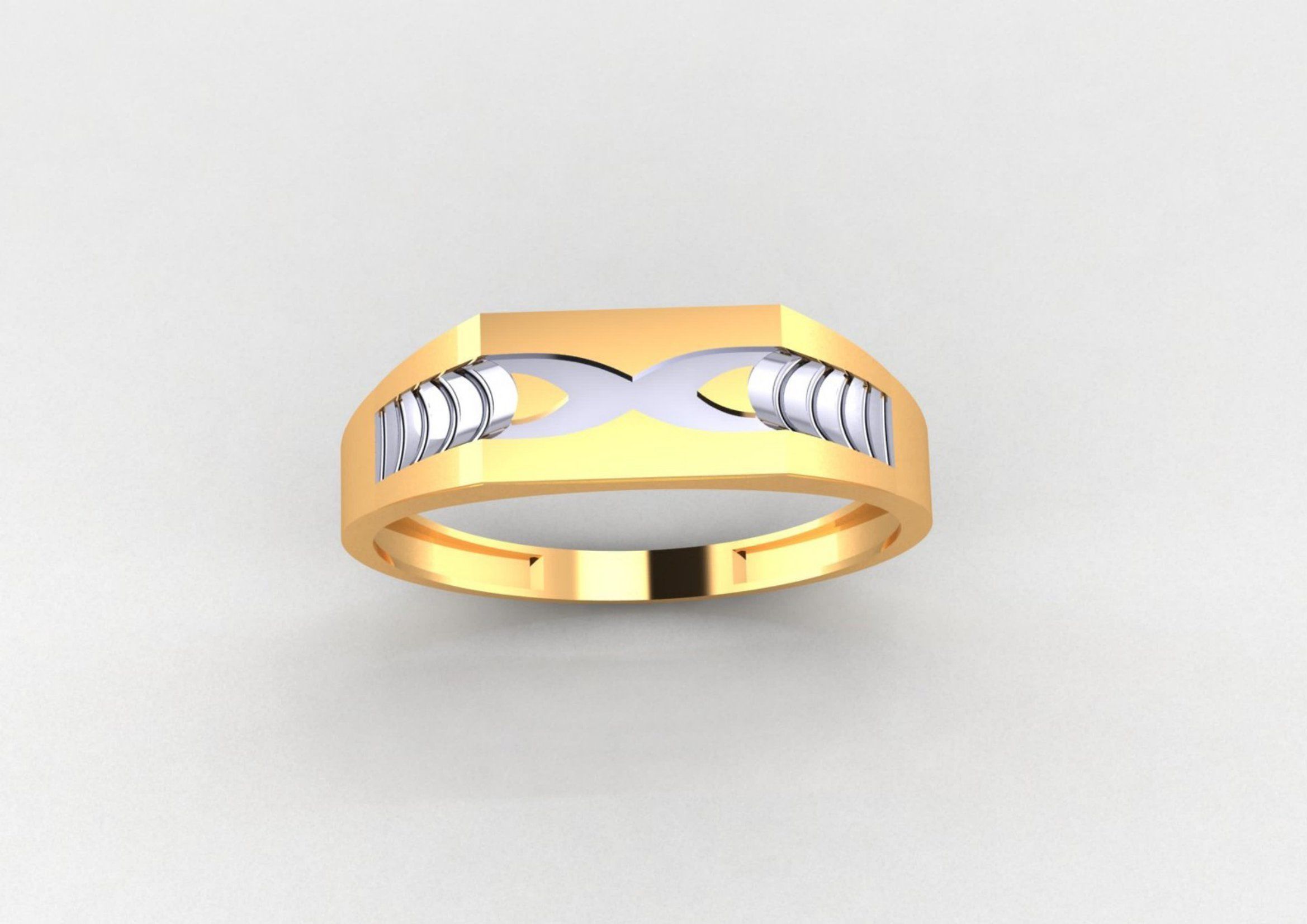 GENTS RING PLAIN BULK PCK 65 3D print model_30