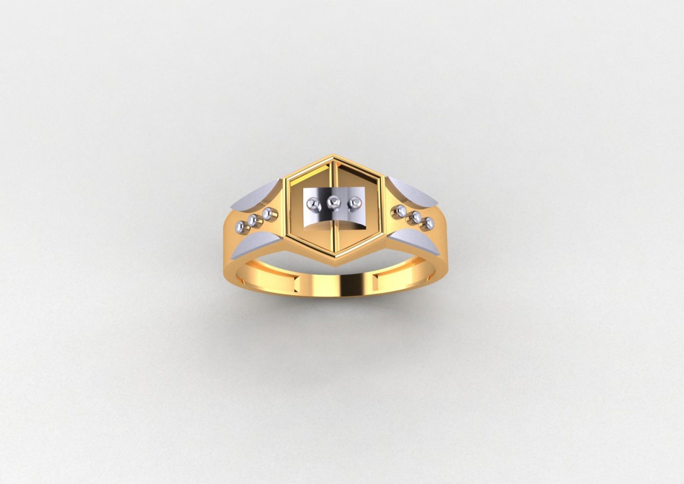 GENTS RING PLAIN BULK PCK 65 3D print model_10