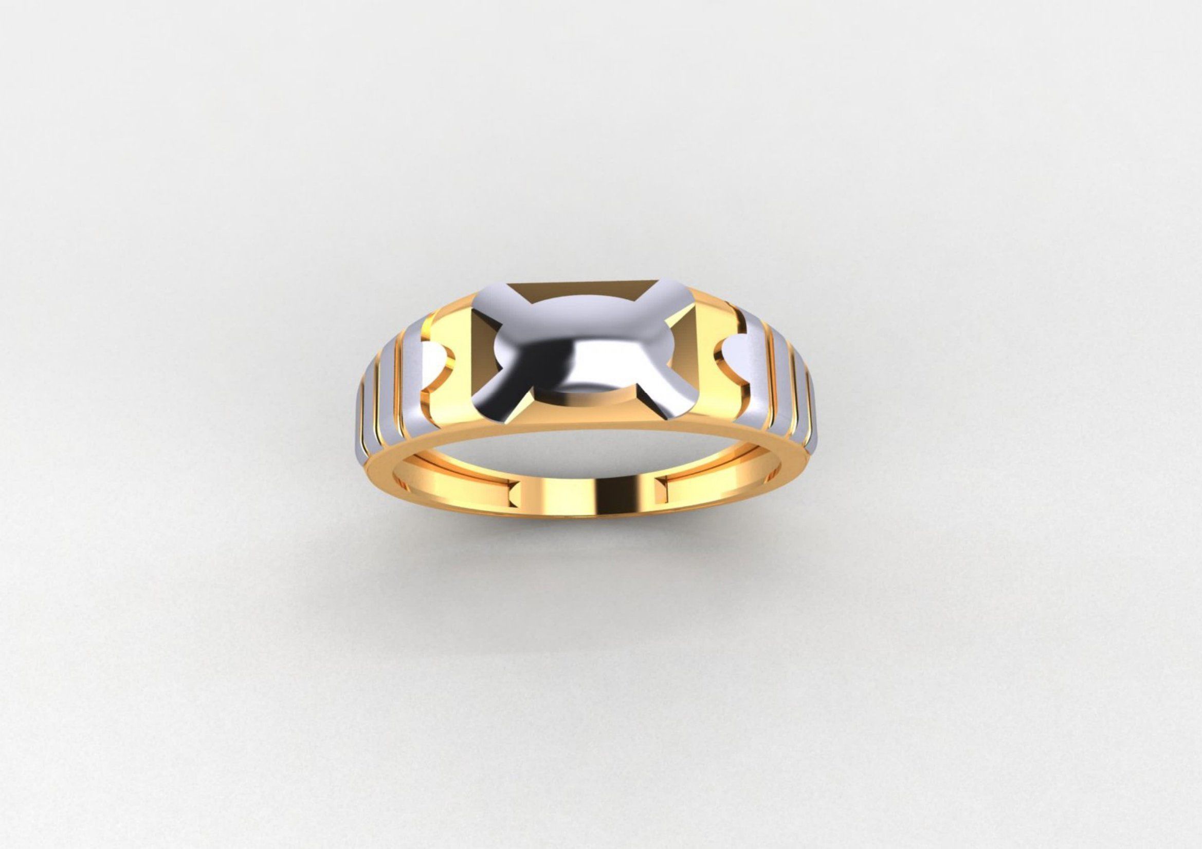 GENTS RING PLAIN BULK PCK 65 3D print model_23
