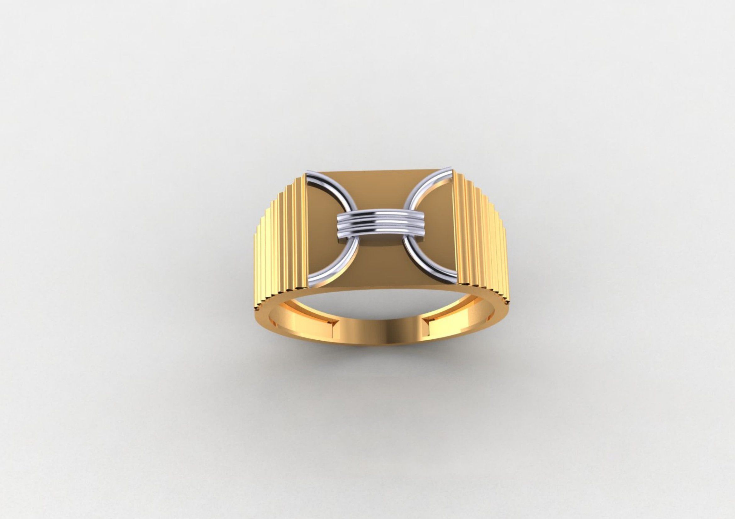 GENTS RING PLAIN BULK PCK 65 3D print model_8