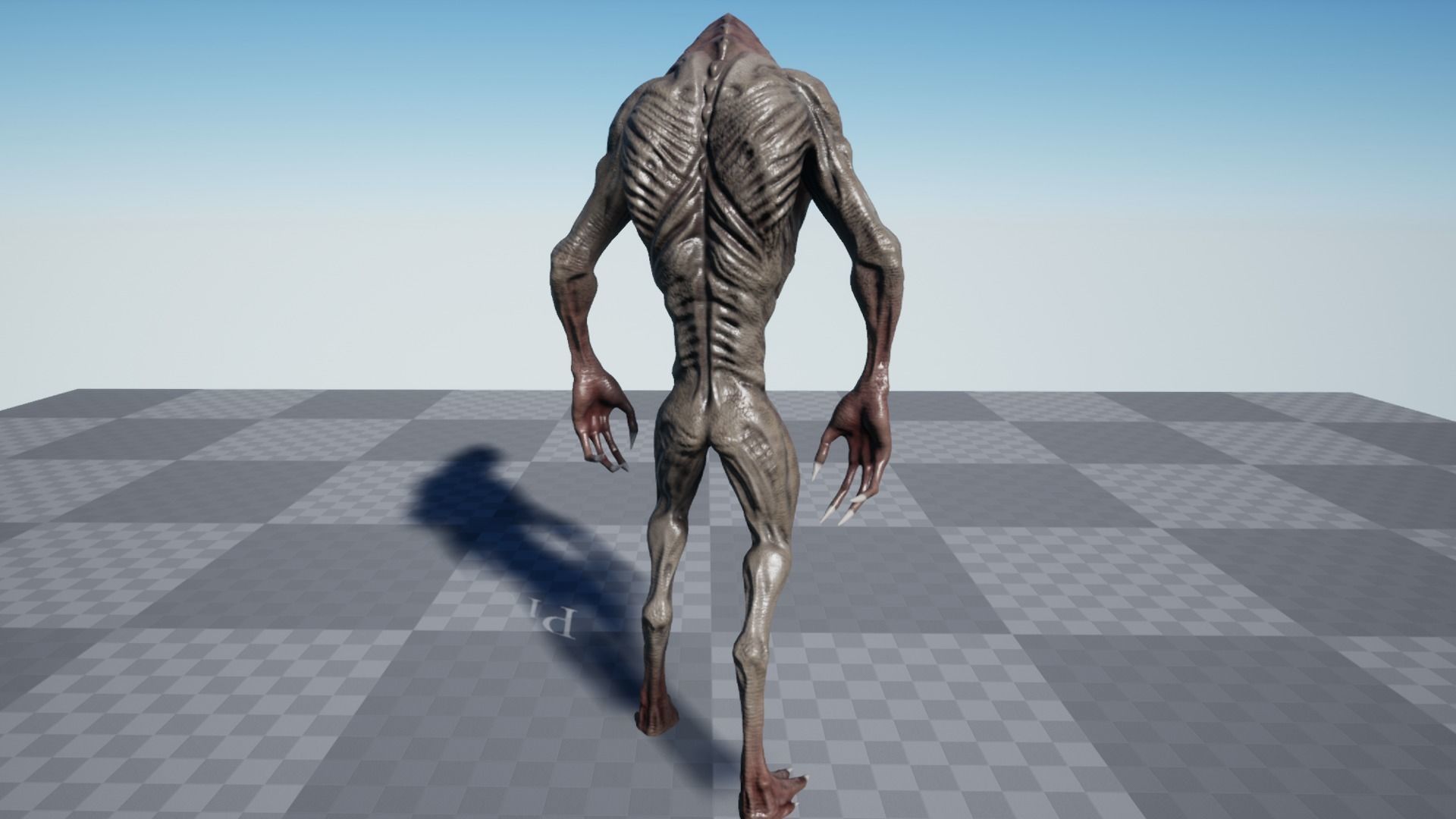 Crocodile Low-poly 3D model_5