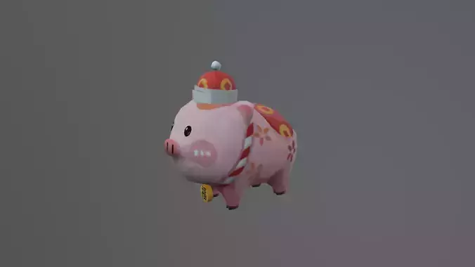 Pig Cute Fantasy