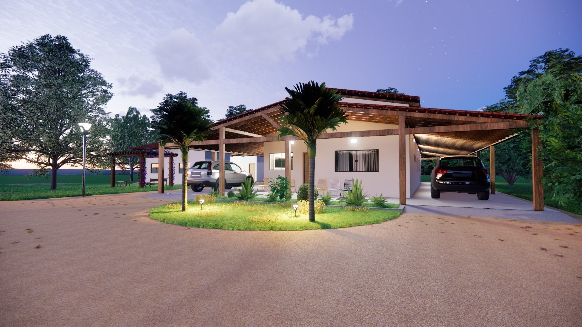 The farmhouse 3D model_1