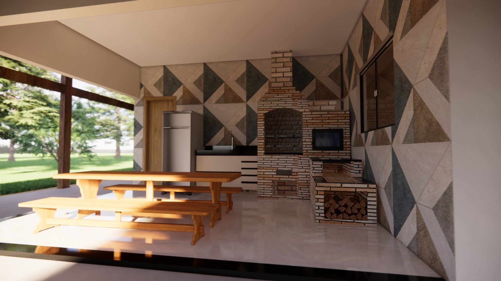 The farmhouse 3D model_3