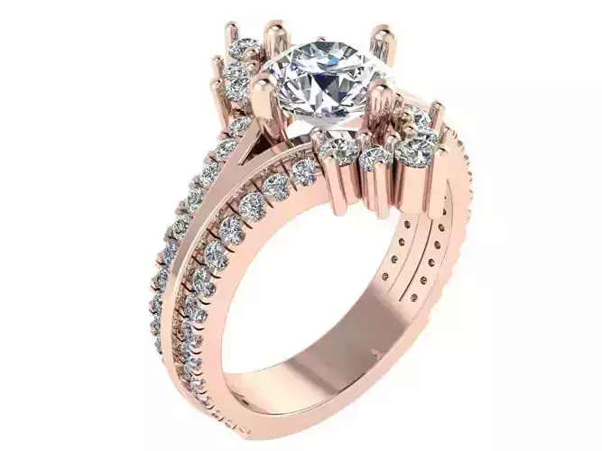 Unique Diamond Ring 1769