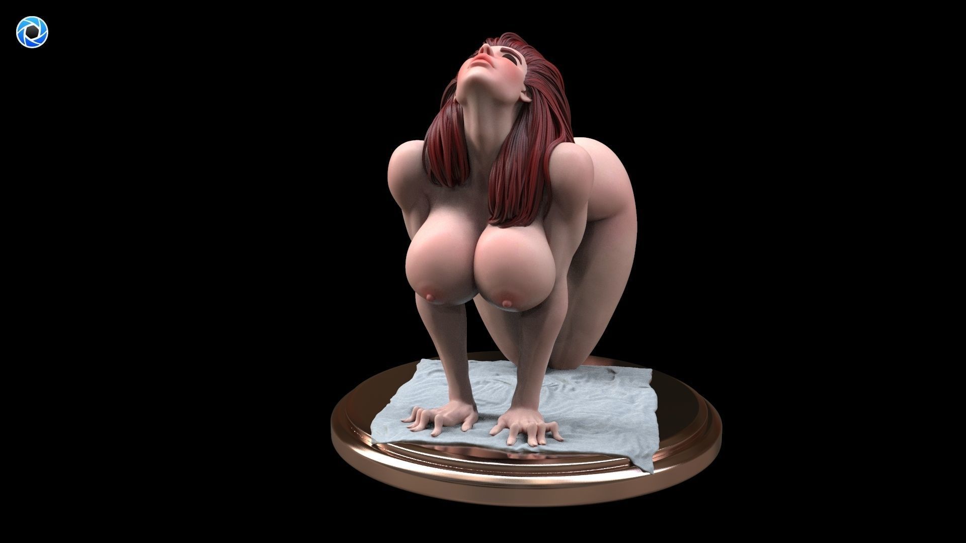 DEMI SHEMALE - PEN HOLDER 3D print model_5