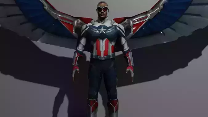 Falcon 3D model 3D model