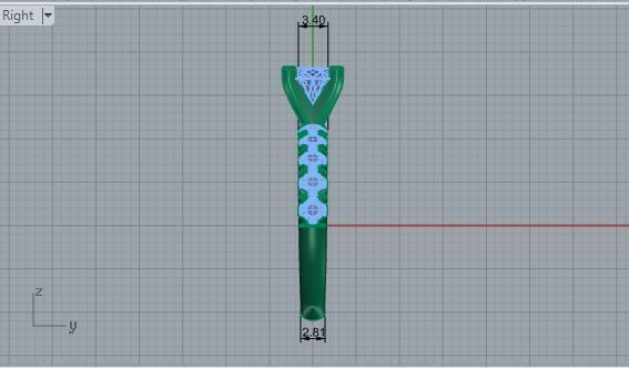 Peg Setting Diamond Ring 1784 3D print model_7