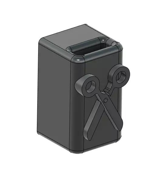 Scissor Holder  3D print model_0