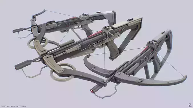 Scifi crossbow collection 