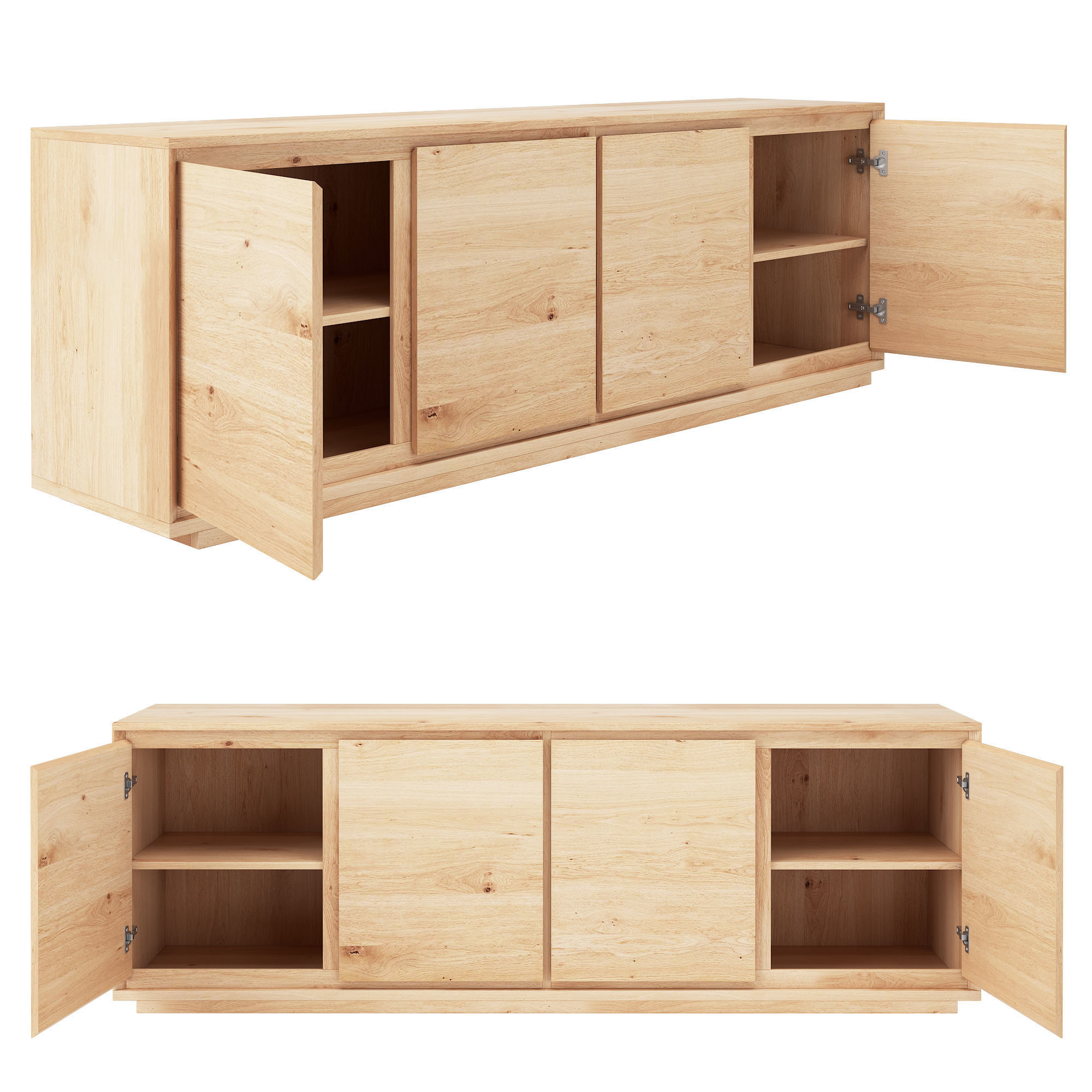 Norre Media Console 3D model_1