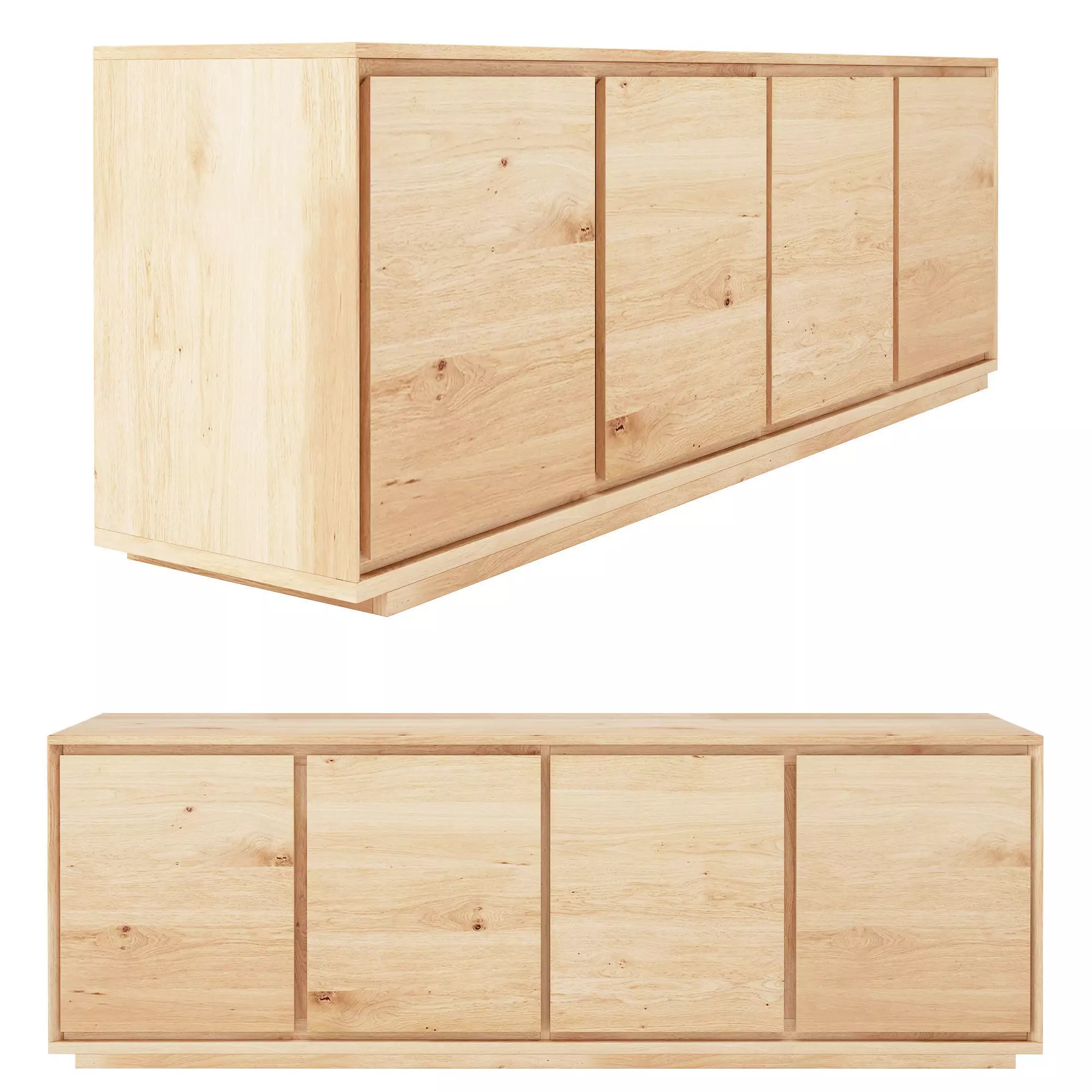 Norre Media Console 3D model_0