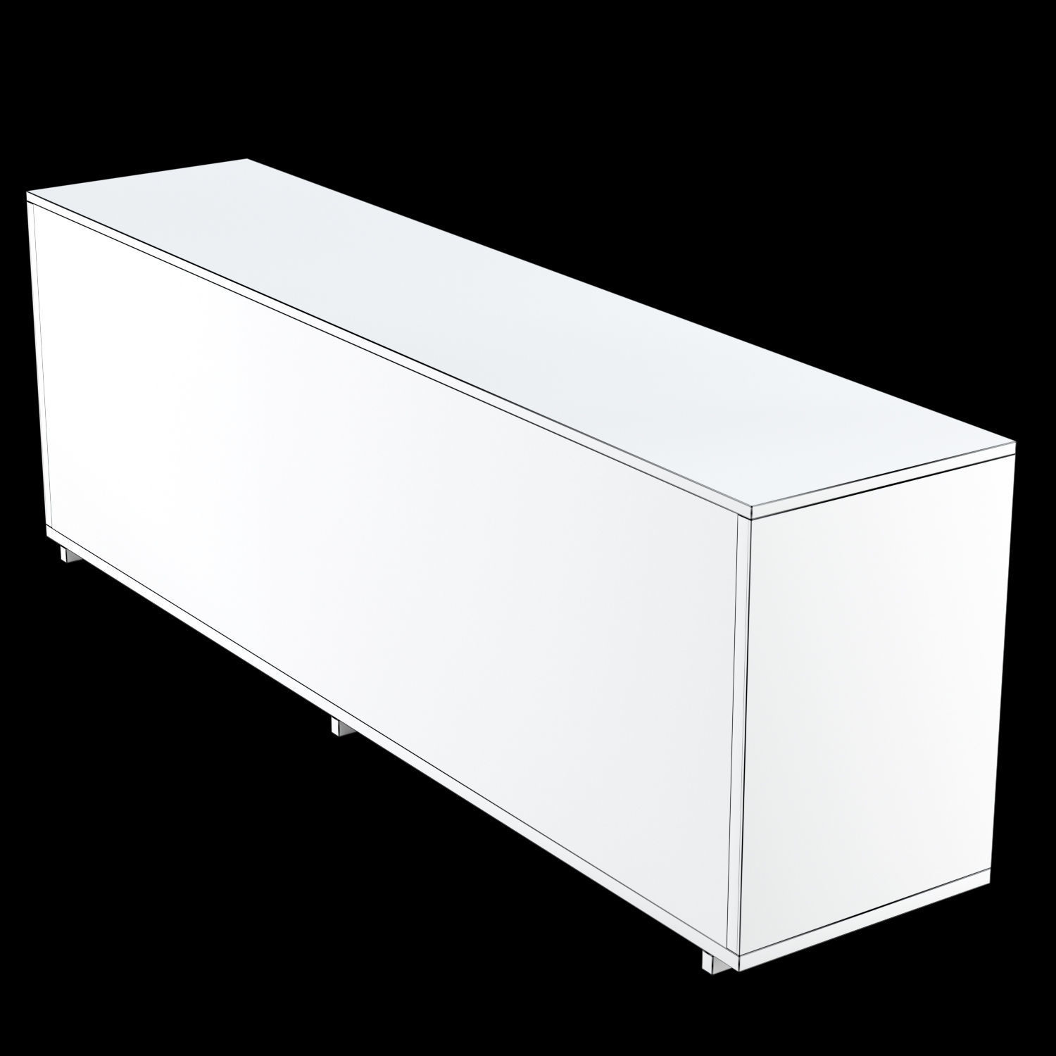 Norre Media Console 3D model_6