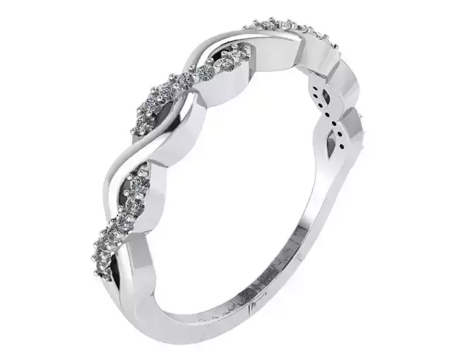 Twisted Band Ring 1811