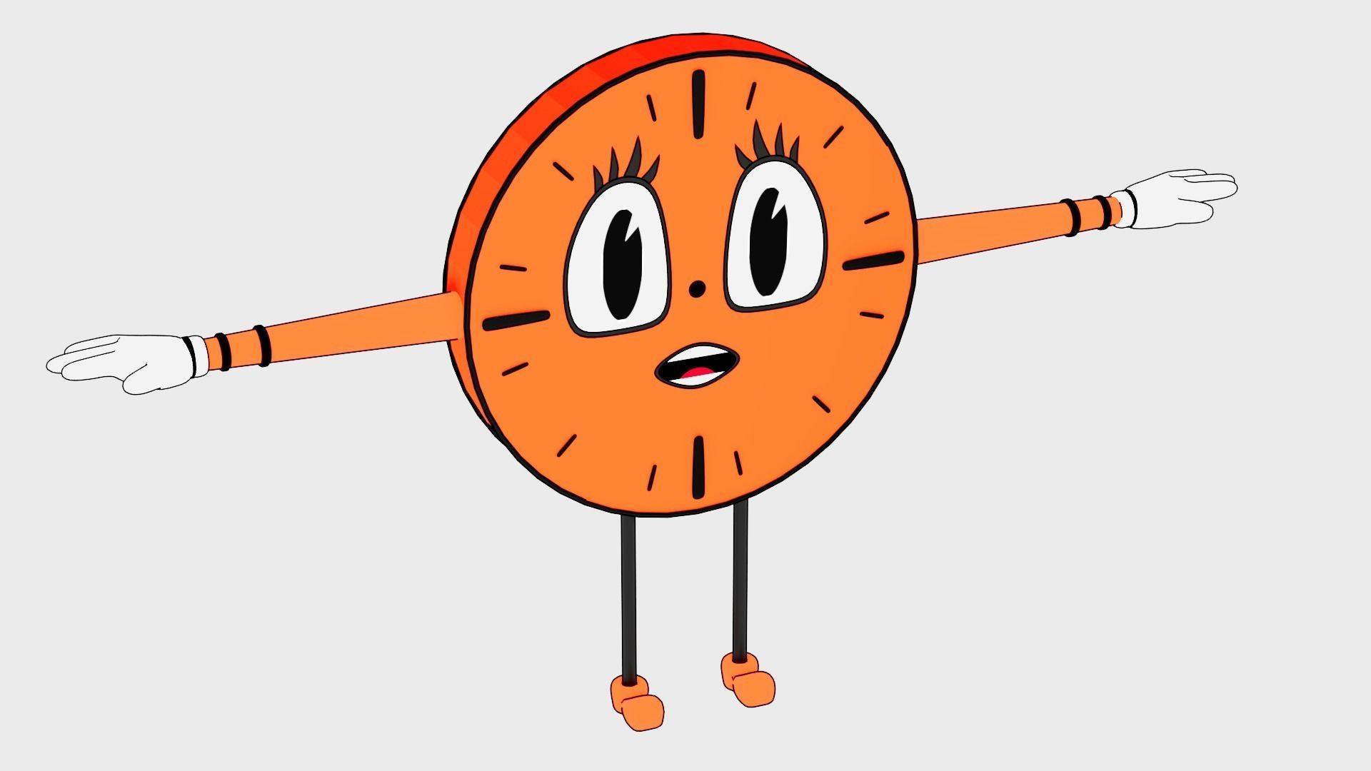 Loki- Miss Minutes 3D model_10