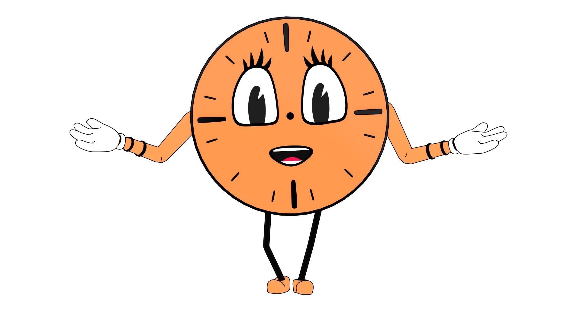 Loki- Miss Minutes 3D model_6