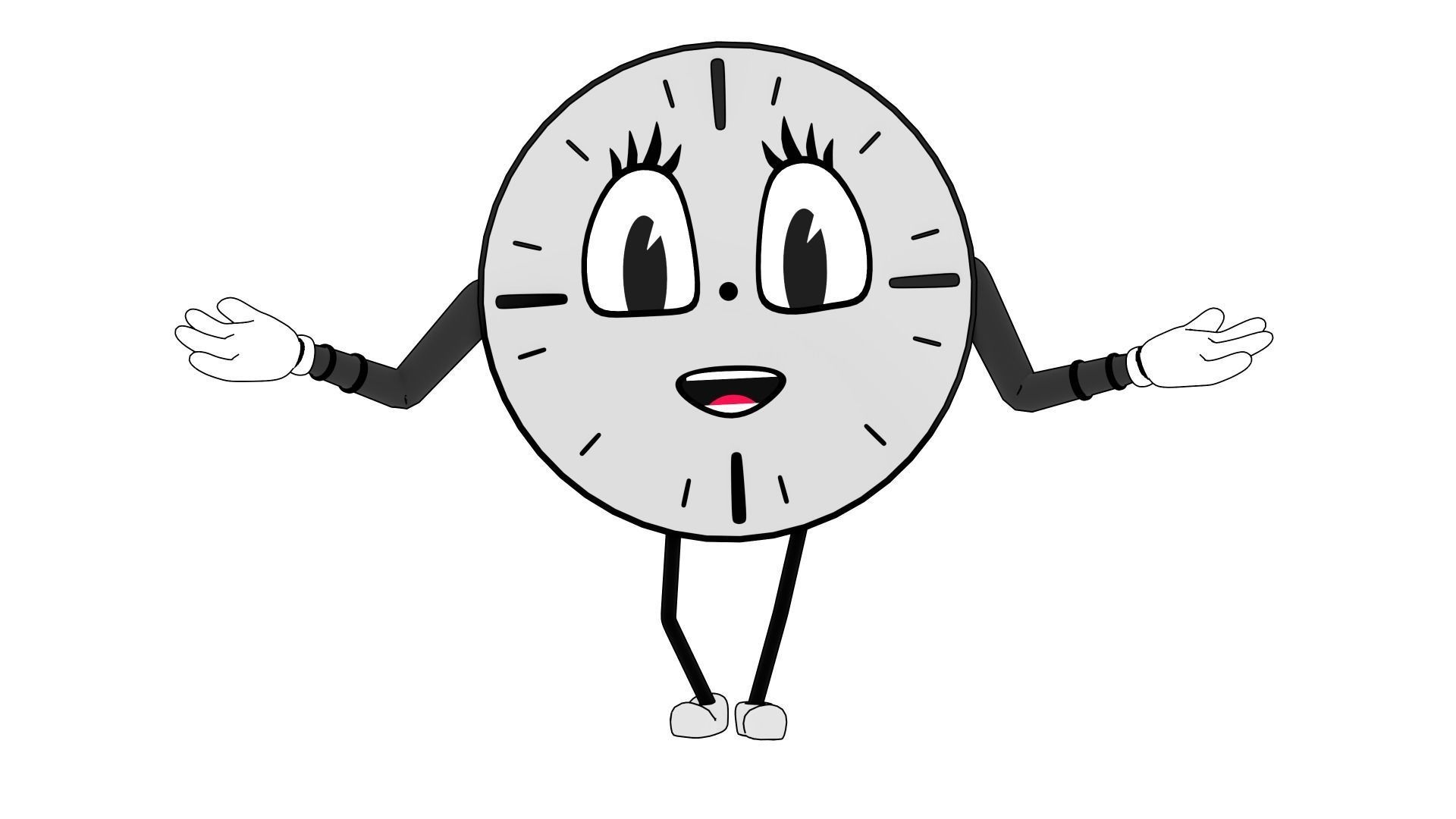 Loki- Miss Minutes 3D model_5