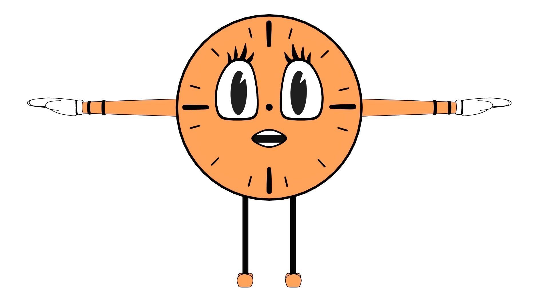 Loki- Miss Minutes 3D model_9