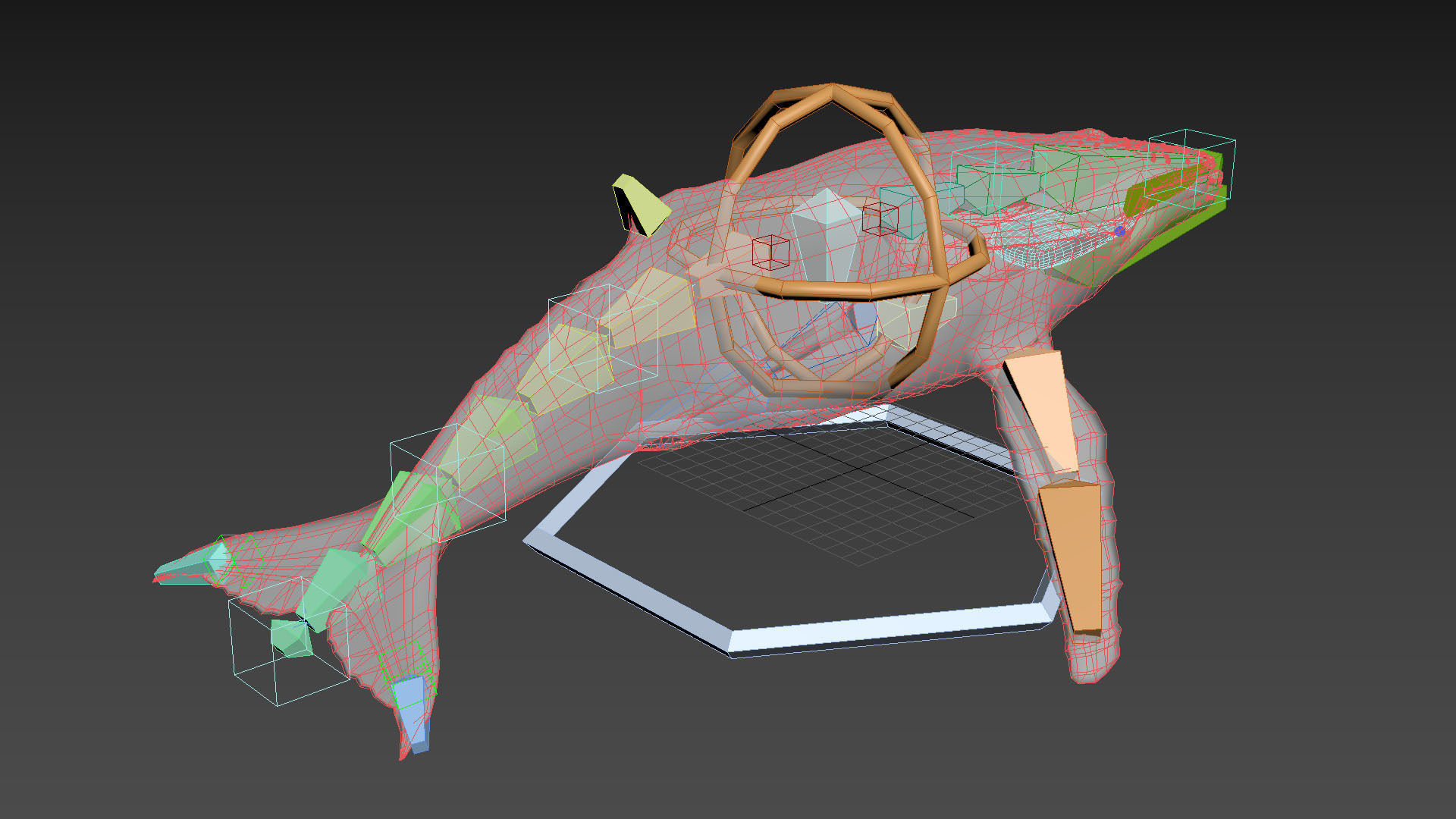 Accurate Humpback Whale 8K - 3d animated 3D model_24